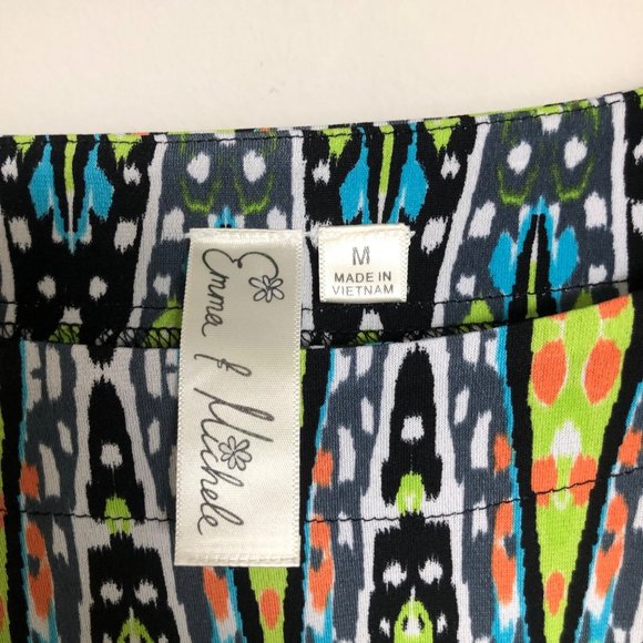 Emma & Michele Multi-Colored Dress w/pockets - Size Medium - Picture 5 of 6